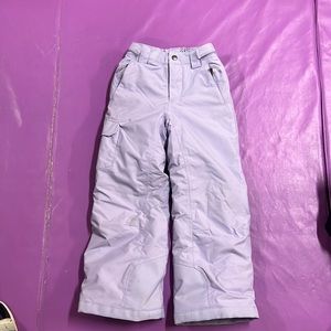 Youth girls Columbia snow pants.